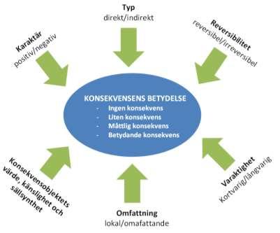 Den icke-levande miljön - Konsekvenser för ljudlandskapet - Konsekvenser för ljusförhållandena - Konsekvenser för luftkvaliteten och klimatet - Konsekvenser för jordmånen, yt- och grundvatten Den
