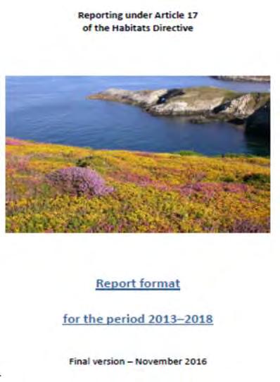 EU:s riktlinjer- rapportering artikel 17 Sverige rapporterar bevarandestatus för 166 arter och 89 naturtyper under period 2013-2018