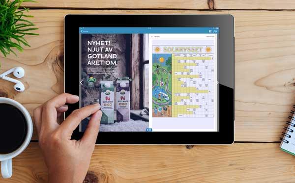 Infomaker epaper Infomaker epaper är en digital och interaktiv utgåva av papperstidningen. Med rätt känsla, tydlig text och grafik, enkel användning och bästa läsupplevelse.