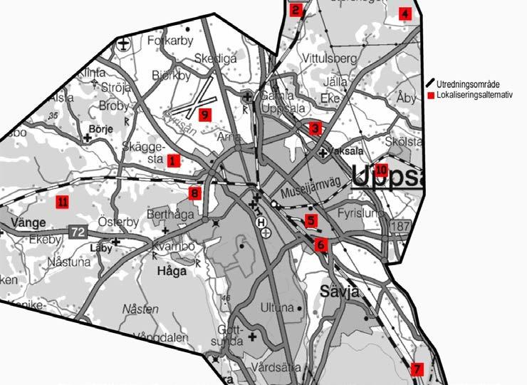 TIDIGARE STÄLLNINGSTAGANDEN Översiktsplan (ÖP 2016) Planområdet ligger i de centrala delarna av Boländerna och kommer, enligt översiktsplanen att, fortsatt att innehålla industriverksamhet med långa