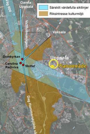 GEOGRAFISKT LÄGE Planområdet ligger i Boländerna, sydväst om korsningen Bolandsgatan/Stålgatan. Planområdet domineras av Vattenfalls anläggning för produktion av fjärrvärme.