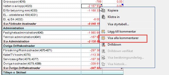 Det går även att använda knapparna i menysystemet.