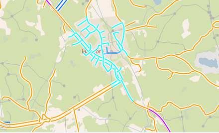 Genom samhället Backaryd sker ingen förändring. 2 Indata Trafikuppgifter har hämtats ur Trafikprognos 205-06-5 Rv 27 Förbi Backaryd till Hallabro med prognosår 20.