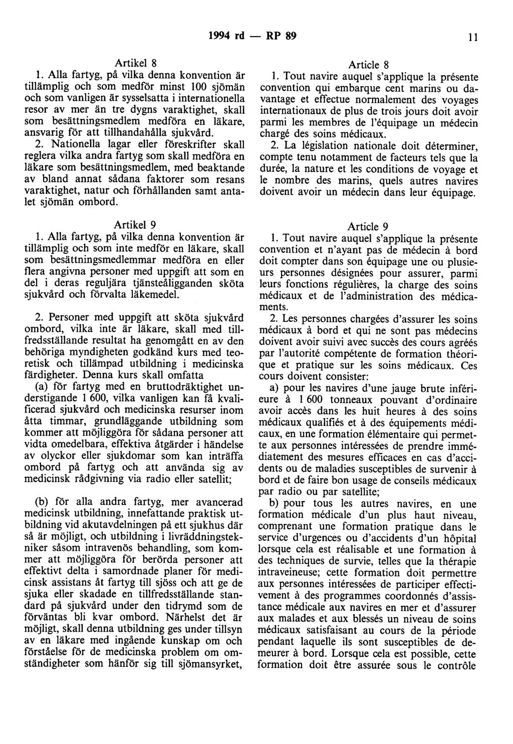1994 rd - RP 89 Il Artikel 8 l.