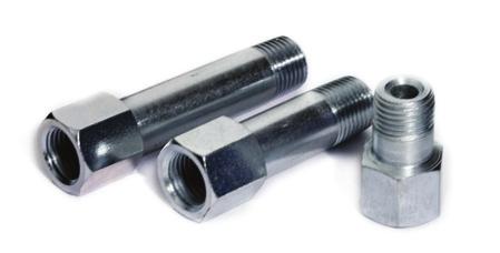 Vinkeladapter 90 KR1/8 G1/8 24-7004-08-06 Vinkeladapter 90 KM6x1 M8x1 24-7004-08-08 Vinkeladapter 90 KM8x1 M8x1 24-7004-08-10 Vinkeladapter 90 KM10x1 M8x1