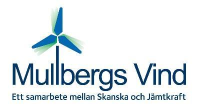 Vindkraftpark ägs av Skanska Infrastructure Development och Jämtkraft som förvärvat Vindpark AB av Eolus Vind.