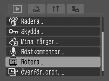 på knappen FUNC./SET. Det här kan också anges i indexvisning.