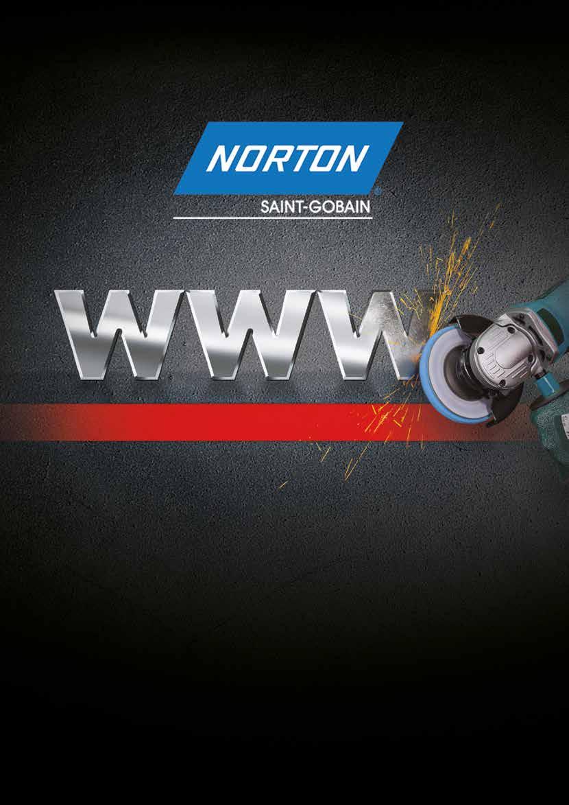 NY HEMSIDA! Norton har en helt ny hemsida www.nortonabrasives.com med värdefull information och som kontinuerligt uppdateras med nyheter.