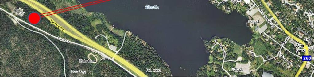 Plantering av träd och markvegetation ska ske längs Flatenvägen (säkerställs i exploateringsavtal).