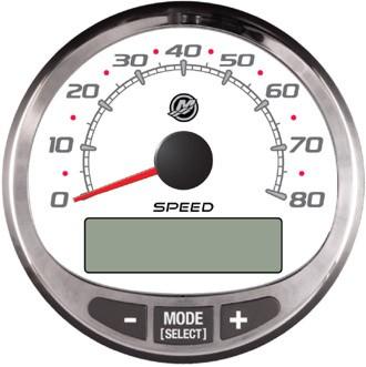 a b c d Digitala mätare med systemlänk 37925 Post Mått indikerar a Oljetrycksmätare Motorns oljetryck b Voltmätare Batterispänning c Vattentemperaturmätare Motorns driftstemperatur d Bränslemätare