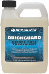 Beskrivning QuickGuard Diesel Fuel Treatment 2. Förse vattenintagshålen eller sjövattenpumpens intag med kylvatten. 3. Starta motorn och låt den gå tills den har uppnått normal driftstemperatur. 4.
