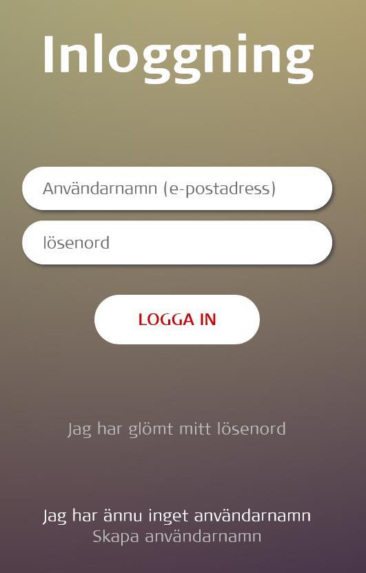 Att logga in i Oma Då du skapat en användarprofil kan du logga in via startsidan i Oma, rodakorset.fi/oma.