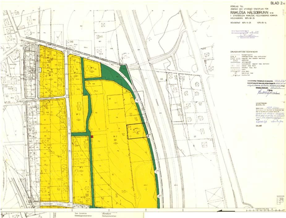 Detaljplaner För planområdet gäller stadsplan för Ramlösa