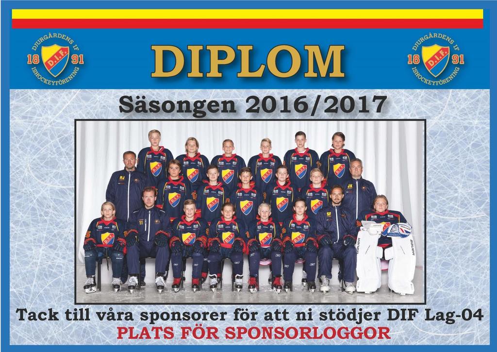 Erbjudandet Lag 04 och Djurgården IF erbjuder en rad olika motprestationer som vi valt att paketera på olika sätt i den bifogade sponsormenyn.