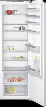 346 liter,, Dynamisk kylning med fläkt, LED-belysning, Elektronisk styrning, SuperKyla med auto återställning, 7 glashyllor, 5 dörrfack,