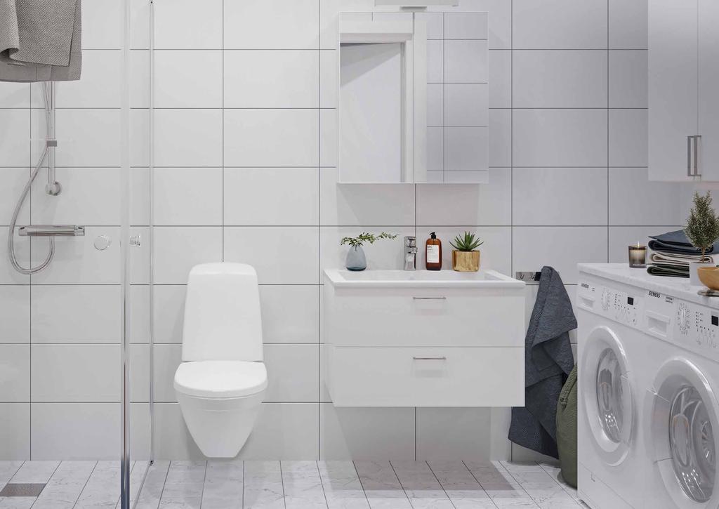 BADRUM Från ett funktionellt utrymme för personlig hygien och tvätt till en skönt avslappnad miljö för återhämtning och egen tid. Badrummet har gjort en tidsresa som heter duga.