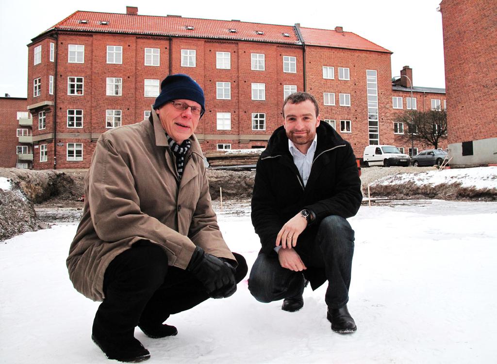 Arkitekt Marco Pusterla: Vi har fogat samman modernt och gammalt, säger Marco Pusterla, arkitekt på FOJAB som bland annat har arbetat med detaljutformningen av fasaderna och lägenheterna.