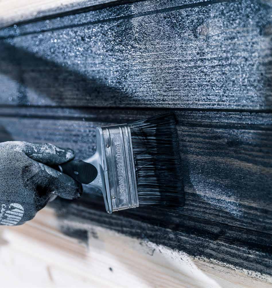 Färgexperten // REKOMMENDATIONER FÖR MÅLNING UTOMHUS EXTERIÖR PRODUKT- GUIDE SYSTEM: INTACT alltid MAX 2
