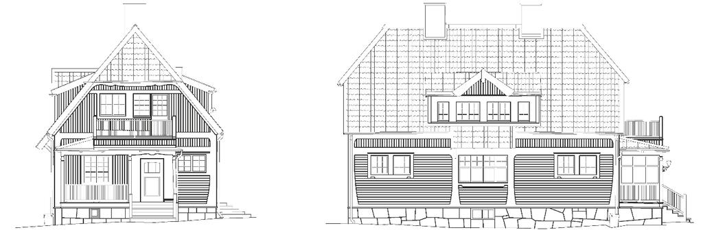 Flerbostadshuset är uppfört i 2,5 våningar samt källare, och har en byggnadsarea om ca 350 kvm och en nockhöjd om ca 11,5 m.