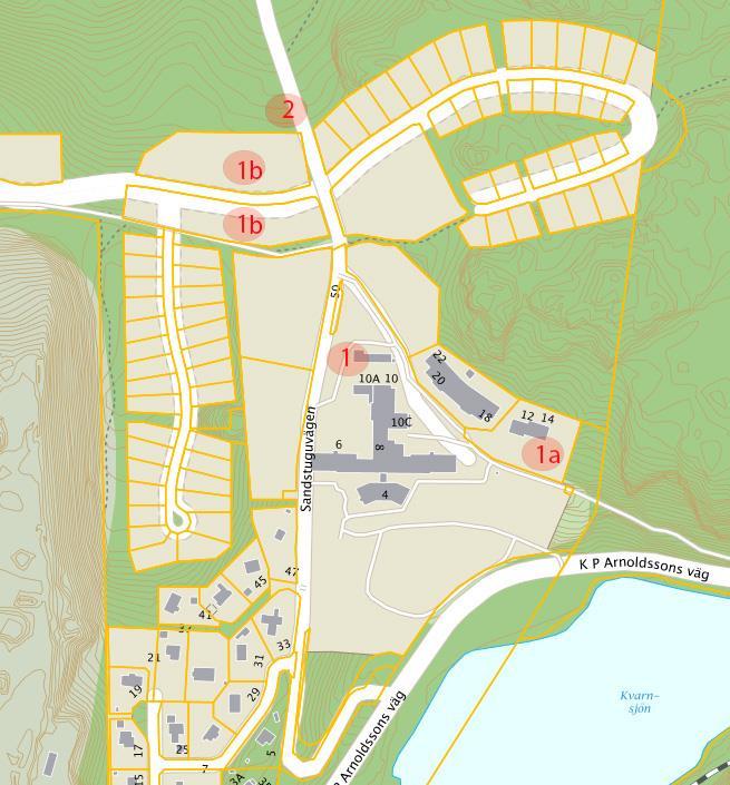 BOTKYRKA KOMMUN 7 [18] Detaljplaner Det är samma berörda markägare som sökte till den aktuella detaljplanen. Gällande detaljplan Sandstugan, Uttran (60-35) vann laga kraft 2014-11-03.