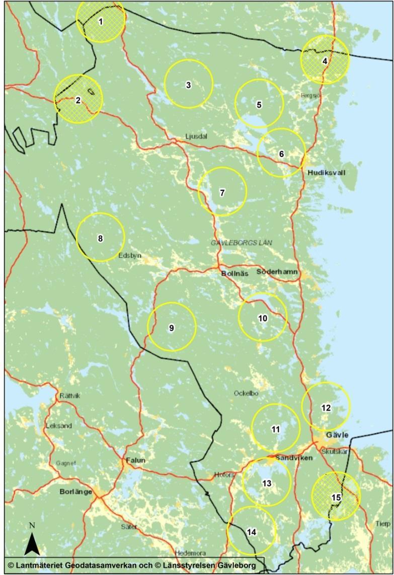 Inventeringsförhållanden vintern 2014/2015 Spårsäsongen blev relativt kort på grund av dåliga snöförhållanden i länet, framförallt under inledningen av säsongen.