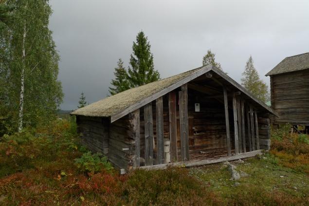 På nordvästra knuten finns sotlav Cyphelium inquinans (S) och rostfläckig nållav Chaenotheca ferruginea. Objekt 6 Linskäkta.