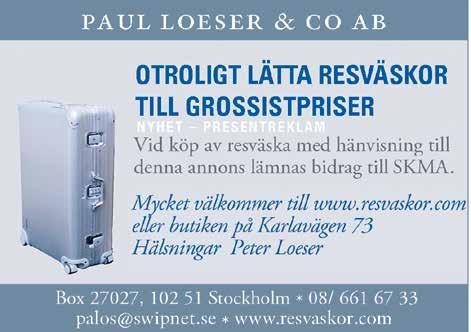 Investering i Kunskap AB Strategikonsulting & Investeringar Box 5216, 102 45 Stockholm Tel 08-670 65 00 MANA RE Willy Silberstein AB erbjuder Medieträning: du blir vassare och tydligare i media efter