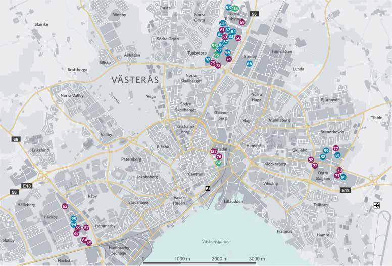 CASTELLUMS FASTIGHETSBESTÅND 154 Överlappen 13 Kalkstensgatan 6-8 Jönköping 2004 1977/1995 1 579 801 3 376 5 756 22 575 30 060 Källemo 1 Källemogatan 12 Vaggeryd <1995 1956/1988 7 552 7 552 48 347 11