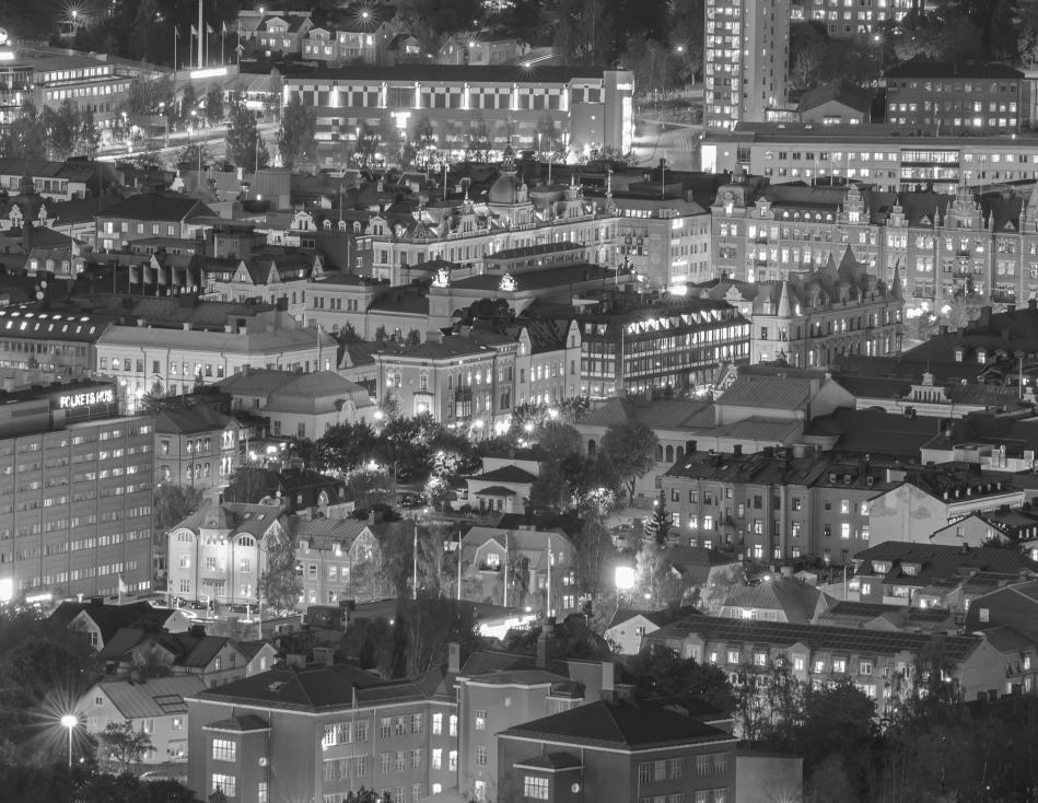 Fem största fastighets ägarna SUNDSVALL Taxerad yta tkvm Diös 168 Castellum 151 NP3 Fastigheter 96 Hemfosa 65 Hedern Fastigheter 45 GÄVLE Taxerad yta tkvm Diös 217 FastPartner 112 Castellum 93 CBRE
