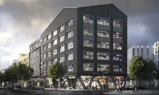 Större pågående projekt Olaus Petri 3:244 i Örebro LÄGE: Vid Resecentrum i Örebro YTA: 14 526 kvm TIDPLAN: Färdigställt kvartal 2, 2019 INVESTERING: 465 Mkr CERTIFIERING: Miljöbyggnad nivå Silver I
