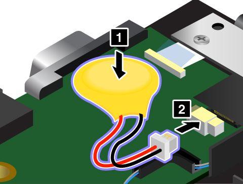 7. Sätt tillbaka det undre datorhöljet. Se Byta ut det undre datorhöljet på sidan 111. 8. Sätt tillbaka det borttagningsbara batteriet.