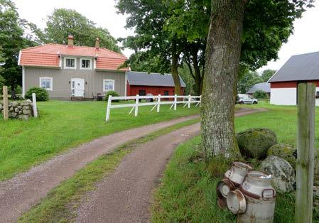 En av byns välbevarade