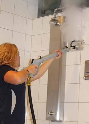 78 Ångteknik är ett exempel på effektiv kemikaliefri städmetod för golv, väggar, bastulavar med mera med avdödande effekt på bakterier.