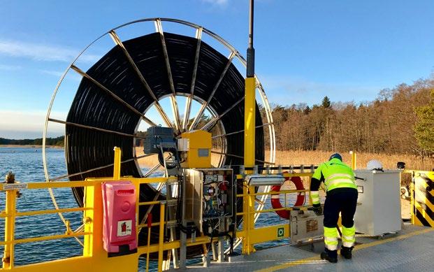Bolaget har investerat i en egen simulator för att upprätthålla kunskaperna i