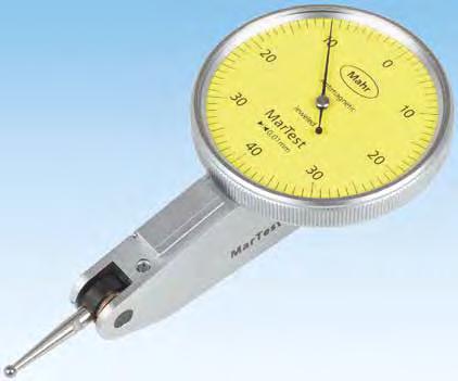 MarTest 800 S / SG / SGE Vippindikator Standardutförande DIN 2270 SHOCK PROOF 838 SEK Best nr 4305200 Kontrastrik siffertavla, tätad med O ring Mattförkromat skyddshölje med tre integrerade
