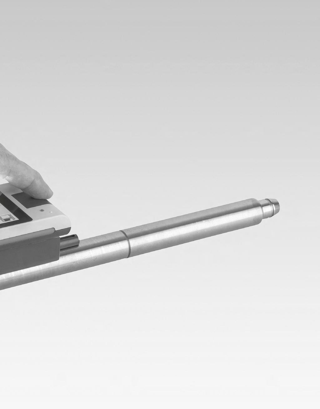 MarSurf PS 10 Set Mobil ytjämnhetsmätare Enkel och intuitiv användning RS232C USB MicroSD Enkel och intuitiv hantering: Lika enkelt som att använda en smartphone Stor bakgrundsbelyst 4,3" TFT