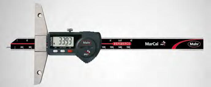 USB RS232C Digimatic MarCal 30 EWR Digitalt djupskjutmått För dina djupa mått IP67 USB RS232C Digimatic 2996 SEK Best nr 4126700 Funktioner: ON/OFF, AUTO ON/OFF, RESET (nollställning av displayen),