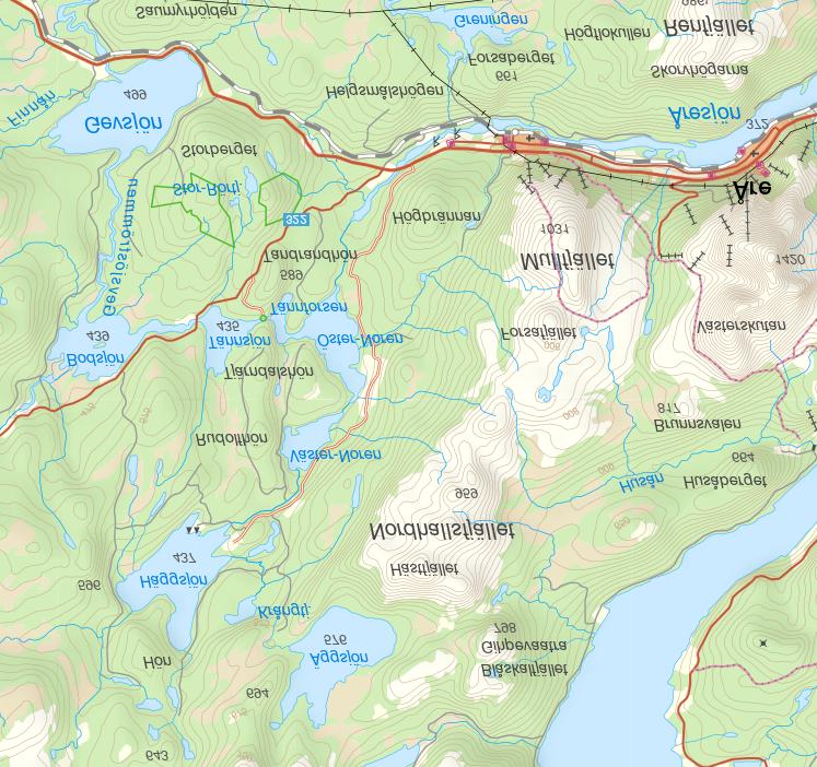 Dnr: 511-2735-2015 Bilaga 2 Naturreservatet Stämpelhön Översiktskarta Länsstyrelsen Jämtlands län Lantmäteriet
