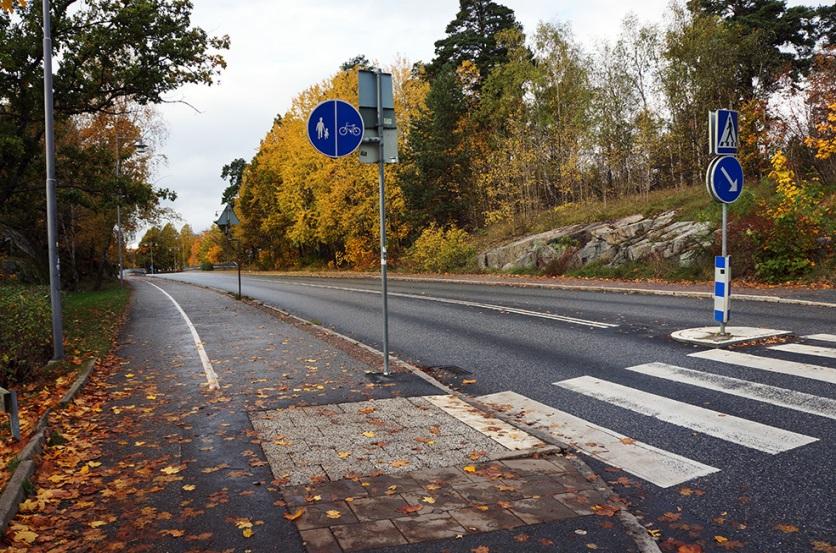 Bild mot väster.