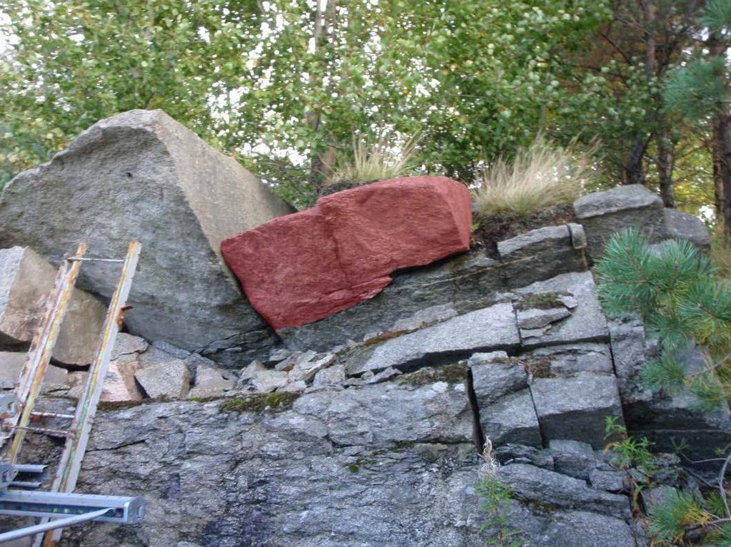 Block som bedöms vara rasbenägna har markerats i rött.