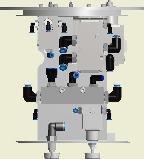 \ Mechlight Pro Doc 016-1-01 \ Pneumatikkonfigurationer 5.4 Pneumatik -vikt med sänkfunktion 74059 -vikt sänkfunktion # Artikelnr.