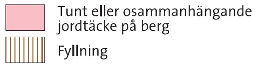 1 och har i tidigare undersökningar betecknats som Skvampenområdet. Landområdet består av fyllnadsmassor med varierande mäktighet.