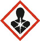 2.2 Märkningsuppgifter Märkning (FÖRORDNING (EG) nr 1272/2008) Faropiktogram : Signalord : Varning Faroangivelser : H351 Misstänks kunna orsaka cancer.