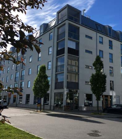 Där avstånden till befintliga bostäder i Solängen är längre tillåts ny bebyggelse att bli högre, upp till sex våningar.