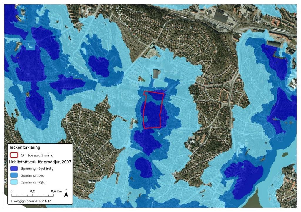 Ersätt Ersätt Naturvärdesinventering med med sidhuvud Nyängsparken, Bromma Version 1.3 2017-11-20 Figur 3.