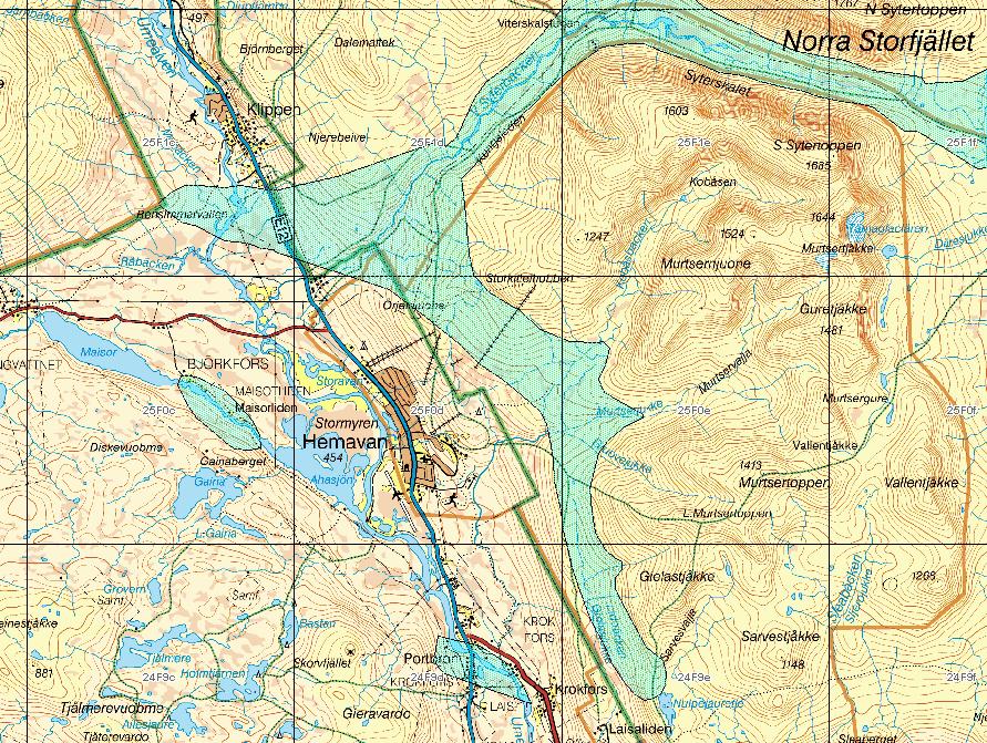 Hämtad från länsstyrelsens GIS-databas 2012-01-19. Figur 5.