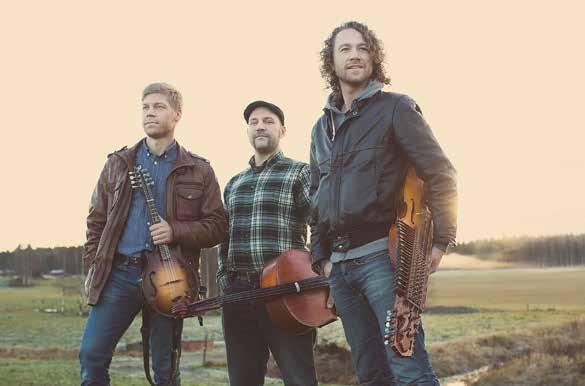 MEDVERKANDE Musica Vitae Nordic: Anders Löfberg cello Erik Rydvall nyckelharpa Magnus Zetterlund mandolin SPELDATUM 26 april After work Växjö Stadshotellet 18.30 27 april Tingsryd Söderportkyrkan 16.