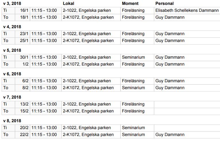 FORTSÄTTNINGSKURS B.