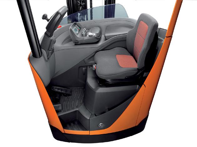 Ergonomi KAPITEL 7 Förarstol, skjutstativtruck. Källa: Toyota MH Ergonomi är läran om hur olika arbetsredskap och arbetsmiljön påverkar din kropp.