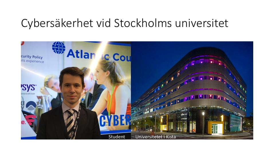 Vid Stockholms universitet bedriver vi forskning och utbildning inom cybersäkerhet och digital forensik i nya lokaler i Kista på Institutionen för data- och systemvetenskap.